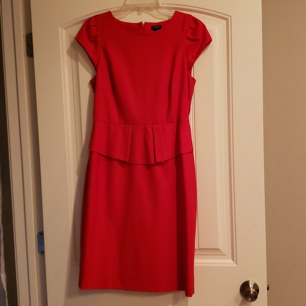 NWT JCrew red dress
